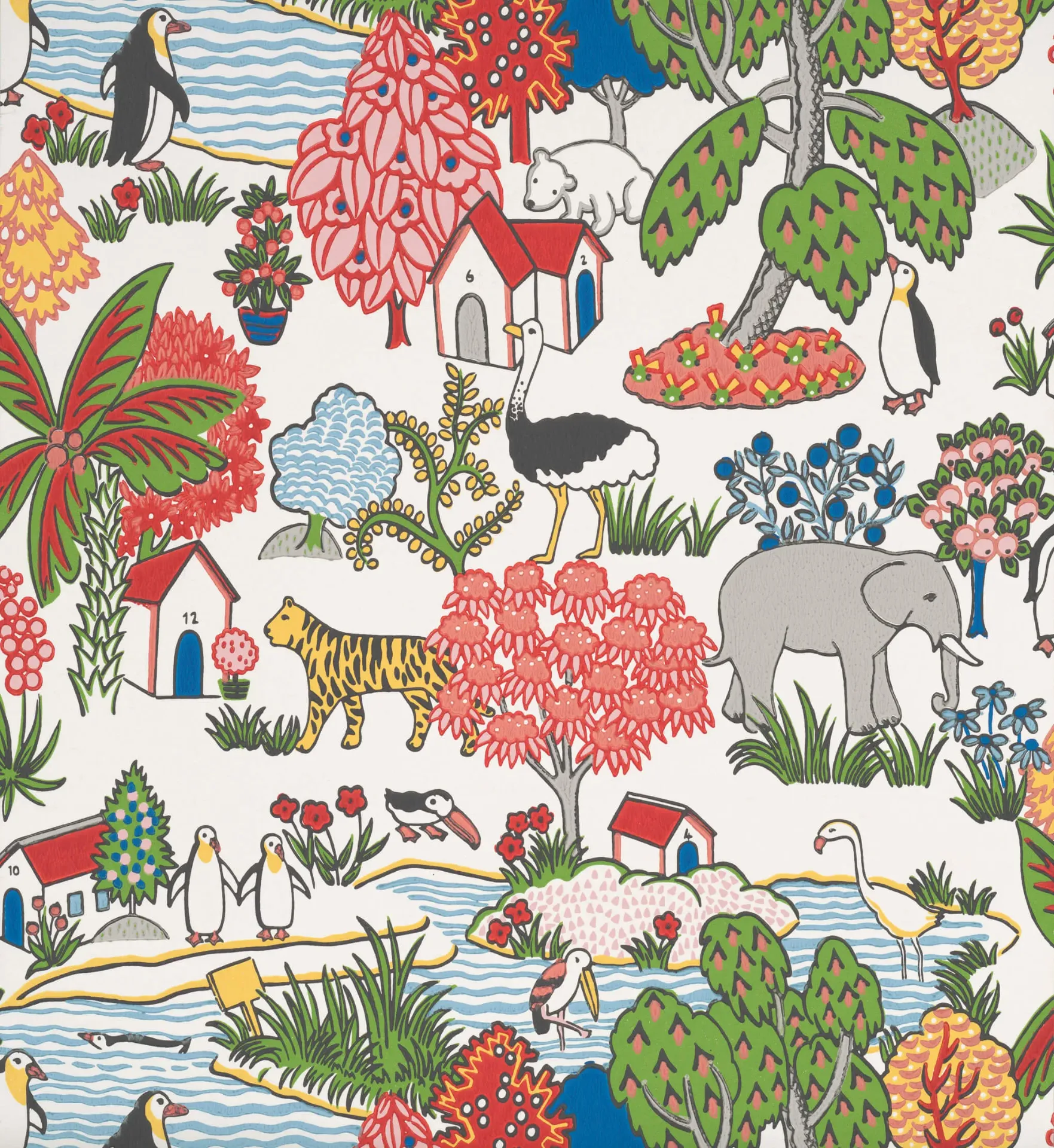 [0231ANATOMI] Animal Kingdom. Storybook Papers (ATOMIC)