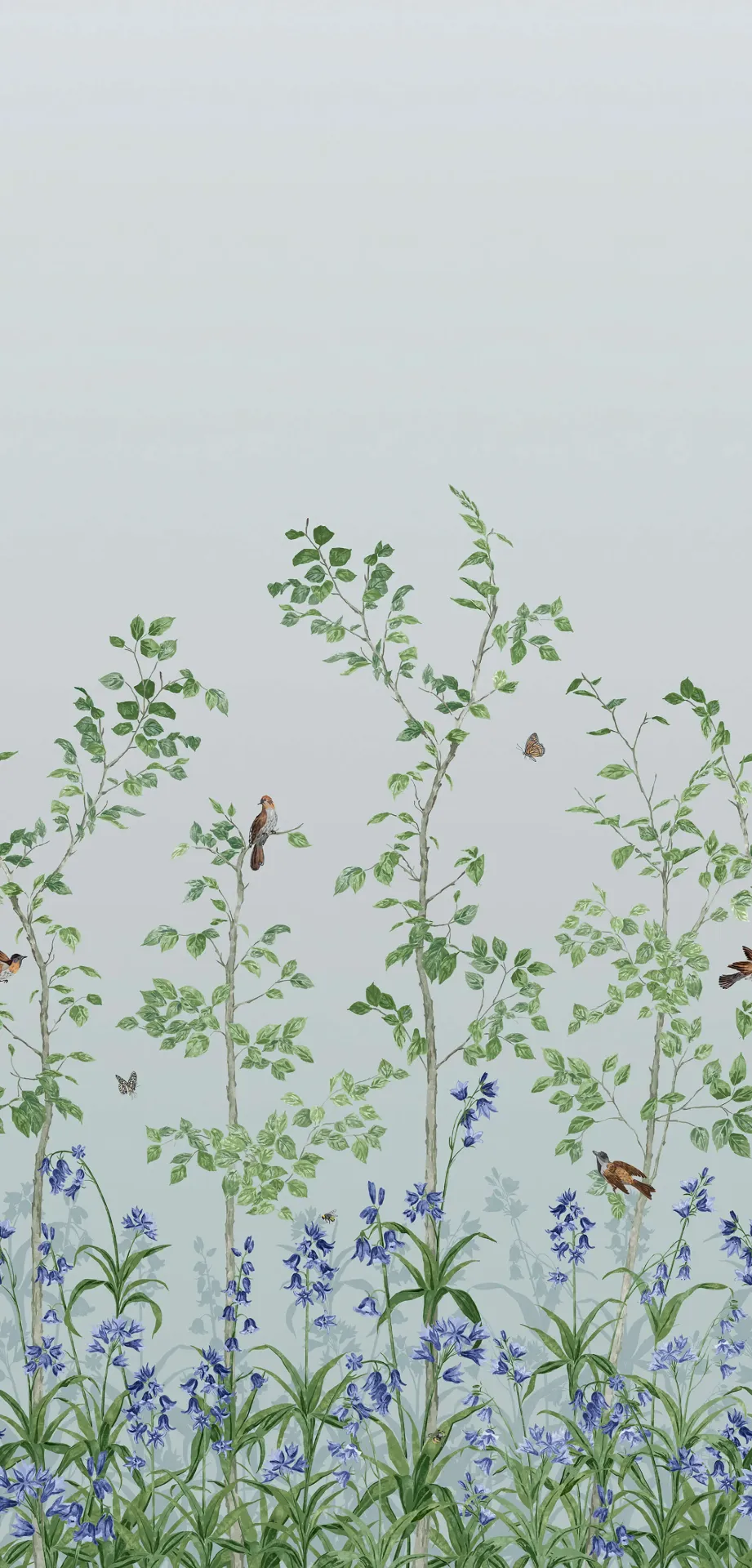 Bird & Bluebell. National Trust Papers III